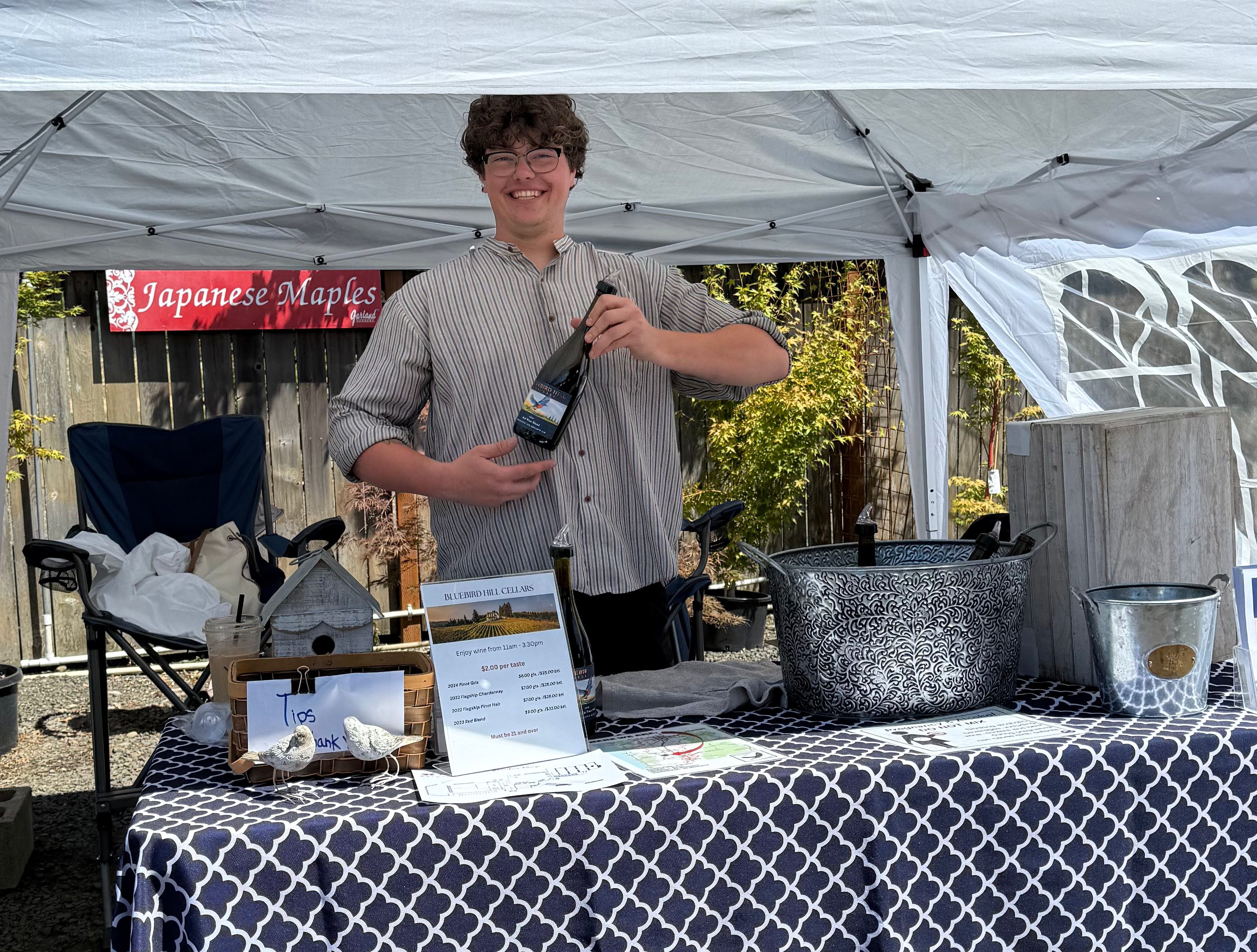 Matt brings energy and curiosity to everything from vineyard work to cellar tasks. He’s eager to learn every step of the winemaking process and isn’t afraid to roll up his sleeves. His enthusiasm adds a spark to our days at Bluebird Hill.